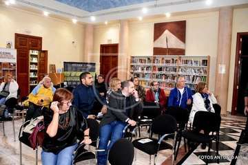 Exposición y charla en Telde sobre Palestina (Foto Antonio Alí)